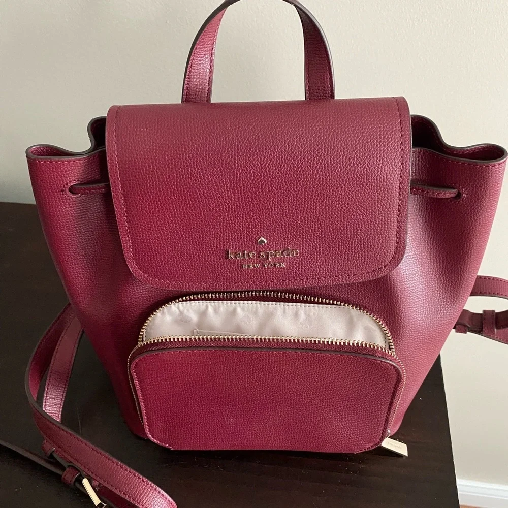 kate spade Deep Red Backpack